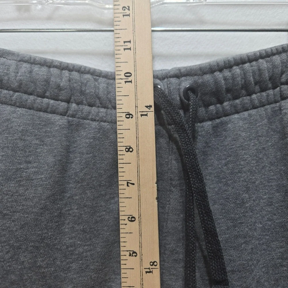 Nike Y2K Fleece Joggers XL Charcoal Heather Gray Sweatpants #1335
